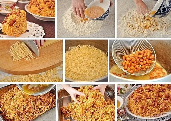 Домашний чак чак рецепт с фото пошагово Домашний чак чак рецепт с фото пошагово