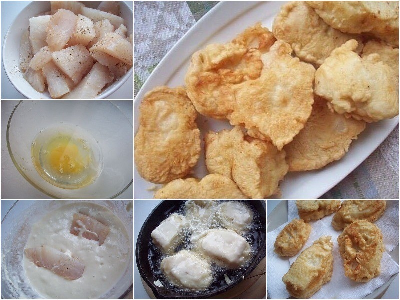 Кляр для рыбы пошагово с фото Кляр для рыбы пошагово с фото