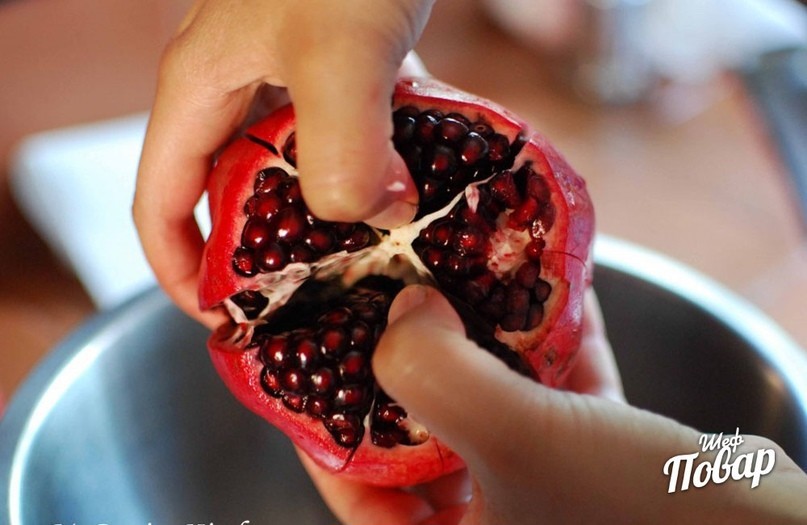 Как правильно резать гранат фото Как правильно резать гранат фото